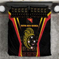 Papua New Guinea Cricket Bedding Set 2024 World Cup LT05 Black - Polynesian Pride