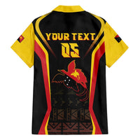 Custom Papua New Guinea Cricket Hawaiian Shirt 2024 World Cup LT05 - Polynesian Pride