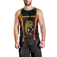 Custom Papua New Guinea Cricket Men Tank Top 2024 World Cup LT05 - Polynesian Pride