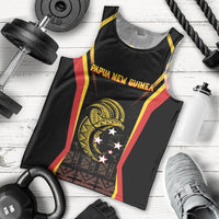 Custom Papua New Guinea Cricket Men Tank Top 2024 World Cup LT05 - Polynesian Pride