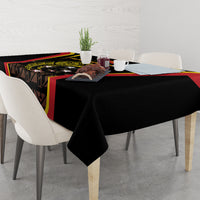 Papua New Guinea Cricket Tablecloth 2024 World Cup LT05 - Polynesian Pride