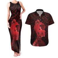Aotearoa Mana Wahine Couples Matching Tank Maxi Dress and Hawaiian Shirt The Spiritual Power Of Women