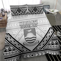 Kiribati Gospel Day Bedding Set Coat Of Arms Polynesian Pattern LT05 - Polynesian Pride