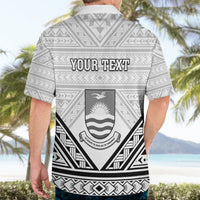 Personalised Kiribati Gospel Day Hawaiian Shirt Coat Of Arms Polynesian Pattern LT05 - Polynesian Pride