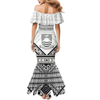Personalised Kiribati Gospel Day Mermaid Dress Coat Of Arms Polynesian Pattern LT05 - Polynesian Pride