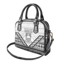 Kiribati Gospel Day Shoulder Handbag Coat Of Arms Polynesian Pattern