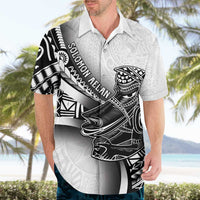Solomon Islands Nguzunguzu Hawaiian Shirt Polynesian Tribal Pattern