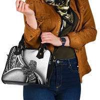 Solomon Islands Nguzunguzu Shoulder Handbag Polynesian Tribal Pattern