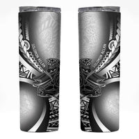 Solomon Islands Nguzunguzu Skinny Tumbler Polynesian Tribal Pattern