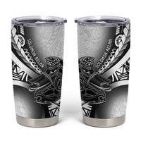 Solomon Islands Nguzunguzu Tumbler Cup Polynesian Tribal Pattern