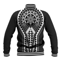 Philippines Batok Tribal Inspired Tattoo Black Baseball Jacket LT05 - Polynesian Pride