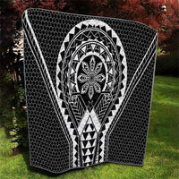 Philippines Batok Tribal Inspired Tattoo Black Quilt LT05 - Polynesian Pride
