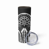 Philippines Batok Tribal Inspired Tattoo Black Skinny Tumbler LT05 - Polynesian Pride