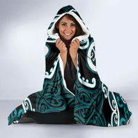 Aotearoa Tapuika Hooded Blanket Maori Tribal Pattern LT05 - Polynesian Pride