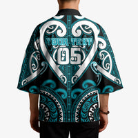 Custom Aotearoa Tapuika Kimono Maori Tribal Pattern LT05 - Polynesian Pride