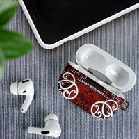 Aotearoa Mana Motuhake AirPods Case Poutama With Maori Pattern LT05 - Polynesian Pride