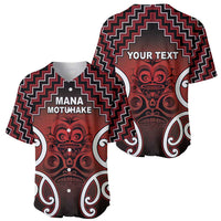 Personalised Aotearoa Mana Motuhake Baseball Jersey Poutama With Maori Pattern - Polynesian Pride