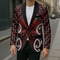 Personalised Aotearoa Mana Motuhake Blazer Poutama With Maori Pattern - Polynesian Pride