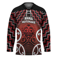Personalised Aotearoa Mana Motuhake Hockey Jersey Poutama With Maori Pattern - Polynesian Pride