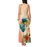 Hawaii Kauai Na Pali Coast Landscape Tank Maxi Dress LT05 - Polynesian Pride