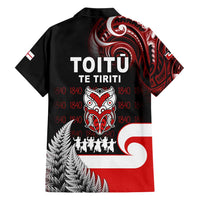 Aotearoa Toitu He Whakaputanga Hawaiian Shirt Toitu Te Tiriti O Waitangi LT05 - Polynesian Pride