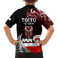 Aotearoa Toitu He Whakaputanga Hawaiian Shirt Toitu Te Tiriti O Waitangi LT05 - Polynesian Pride