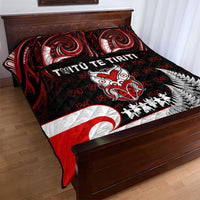 Aotearoa Toitu He Whakaputanga Quilt Bed Set Toitu Te Tiriti O Waitangi LT05 - Polynesian Pride