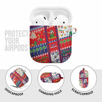 Wallis And Futuna Christmas AirPods Case Festive Beach Vibes LT05 - Polynesian Pride