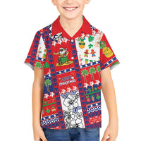Wallis And Futuna Christmas Family Matching Mermaid Dress and Hawaiian Shirt Festive Beach Vibes - Polynesian Pride