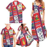 Wallis And Futuna Christmas Family Matching Summer Maxi Dress and Hawaiian Shirt Festive Beach Vibes - Polynesian Pride