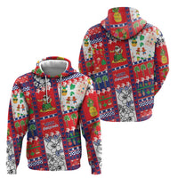 Wallis And Futuna Christmas Hoodie Festive Beach Vibes - Polynesian Pride
