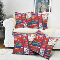 Wallis And Futuna Christmas Pillow Cover Festive Beach Vibes - Polynesian Pride