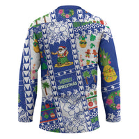 Northern Mariana Islands Christmas Hockey Jersey Festive Beach Vibes LT05 - Polynesian Pride