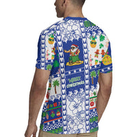 Northern Mariana Islands Christmas Rugby Jersey Festive Beach Vibes LT05 - Polynesian Pride