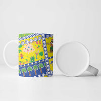 New Caledonia Christmas Ceramic Mug Festive Beach Vibes - Polynesian Pride