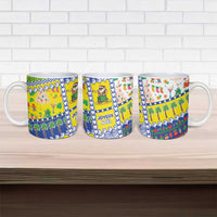 New Caledonia Christmas Ceramic Mug Festive Beach Vibes - Polynesian Pride