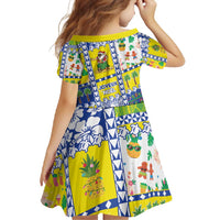 New Caledonia Christmas Family Matching Long Sleeve Bodycon Dress and Hawaiian Shirt Festive Beach Vibes - Polynesian Pride