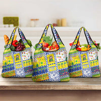 New Caledonia Christmas Grocery Bag Festive Beach Vibes - Polynesian Pride