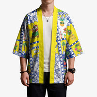 New Caledonia Christmas Kimono Festive Beach Vibes - Polynesian Pride
