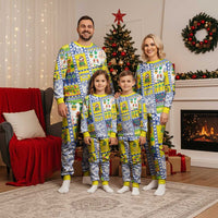 New Caledonia Christmas Pajama Set Festive Beach Vibes LT05 - Polynesian Pride