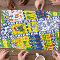 New Caledonia Christmas Puzzle Festive Beach Vibes - Polynesian Pride