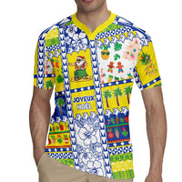 New Caledonia Christmas Rugby Jersey Festive Beach Vibes LT05 - Polynesian Pride