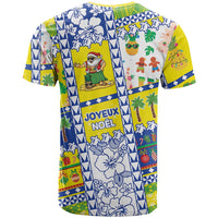New Caledonia Christmas T Shirt Festive Beach Vibes LT05 - Polynesian Pride