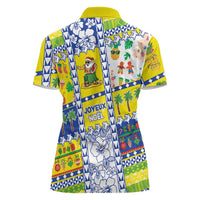 New Caledonia Christmas Women Polo Shirt Festive Beach Vibes LT05 - Polynesian Pride