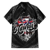 Hawaii November 28th Family Matching Puletasi and Hawaiian Shirt Kanaka Maoli Tribal Pattern - Polynesian Pride