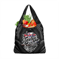 Hawaii November 28th Grocery Bag Kanaka Maoli Tribal Pattern - Polynesian Pride
