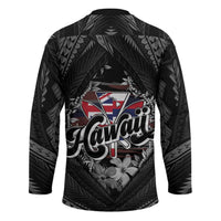 Hawaii November 28th Hockey Jersey Kanaka Maoli Tribal Pattern LT05 - Polynesian Pride