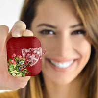 Puerto Rico Coqui Frog AirPods Case Tropical Flowers Polynesian Style LT05 - Polynesian Pride