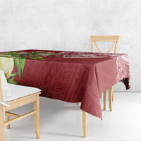 Puerto Rico Coqui Frog Tablecloth Tropical Flowers Polynesian Style LT05 - Polynesian Pride