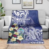 Hafa Adai Guam Blanket Latte Stone With Coconut Crab LT05 - Polynesian Pride